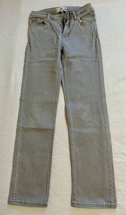 Calças slim retas Mango