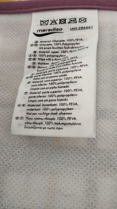 Toalha de mesa retangular