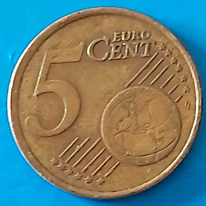 5 Cêntimos de 2002 de França