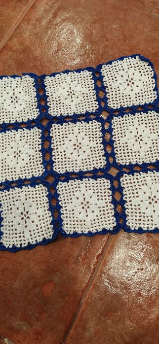 3 peças+2 rendas feitas a mão