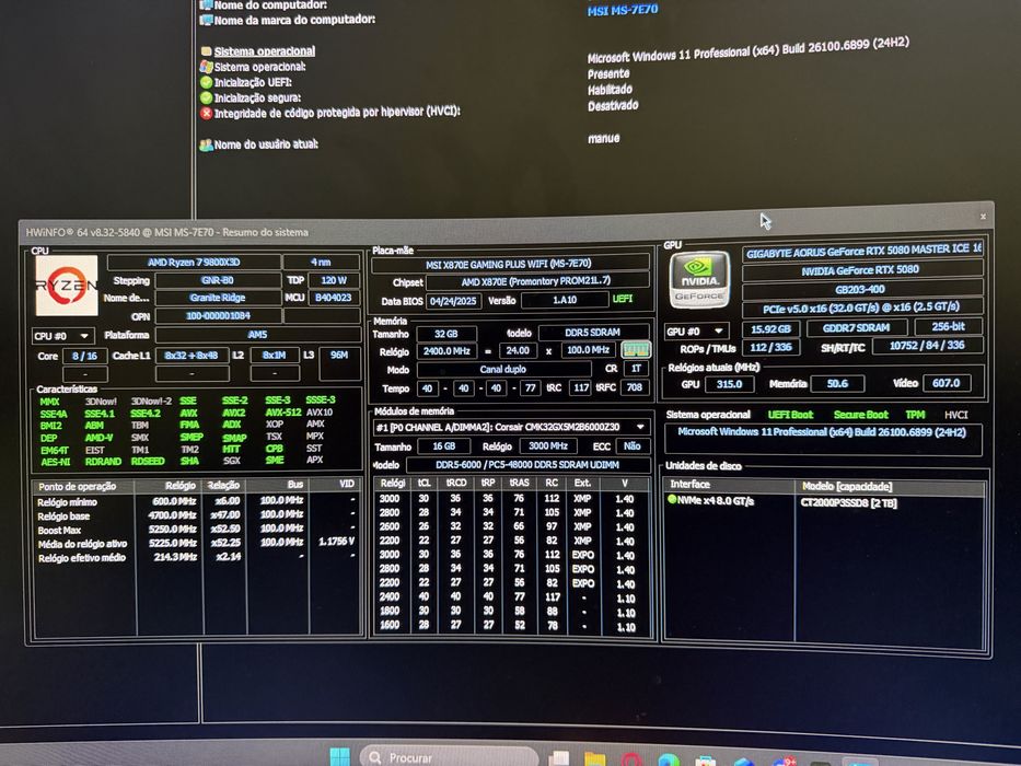 PC Máquina de Gaming Ultra-Premium – Montagem Top de Linha»