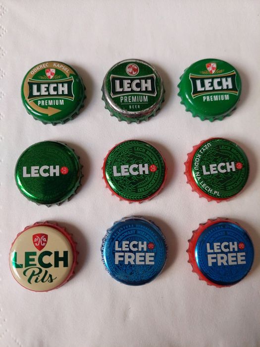 Kapsle Lech mix 9 szt.