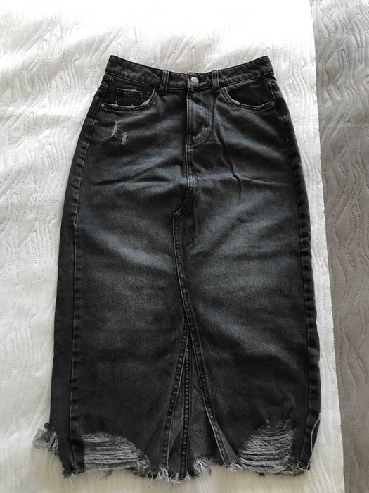 ZARA spódnica jeansowa XS