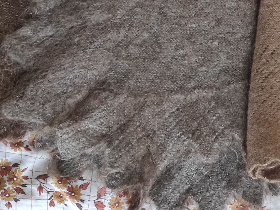 Пуховый платок пухова хустка тепла часів ссср ручна робота