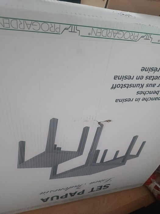 Conjunto de jardim PROGARDEN set Papua - NOVO EM CAIXA
