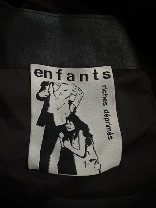 Leather Jacket ERD Melancholy Rich Black S M кожаная куртка Erd