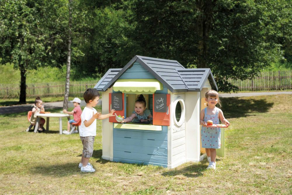 Будинок Smoby Life "Шеф Хауз" з кухнею, касою, наб.посуду (7600810407)