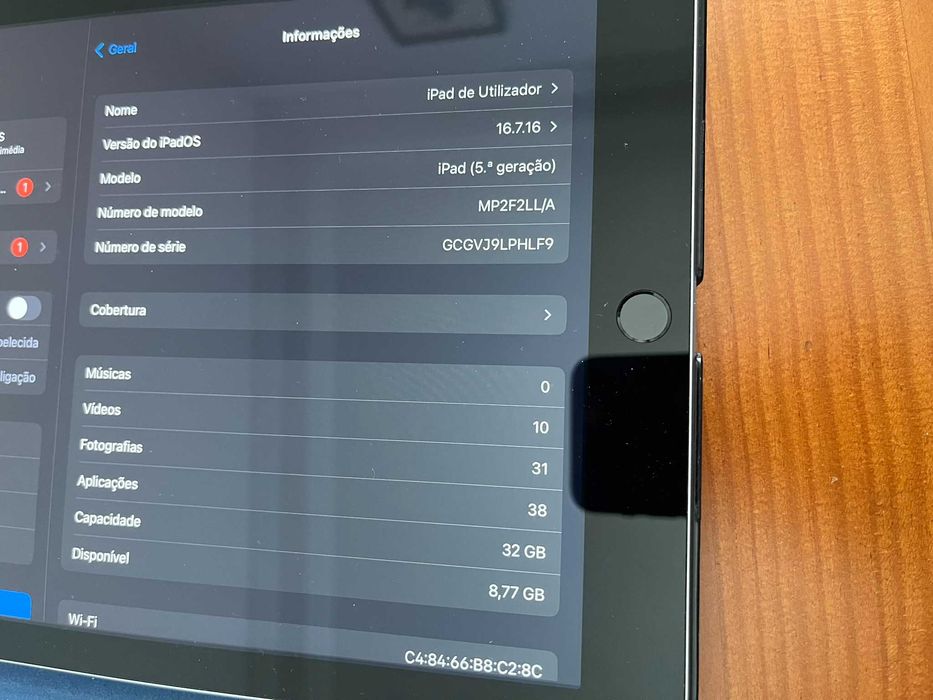 iPad 5ª Geração | inclui capa