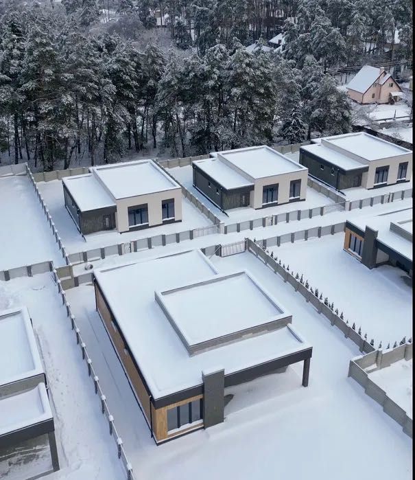 Сучасний одноповерховий будинок|Дмитрівка|168 м2, 15 хв. м.Житомирська