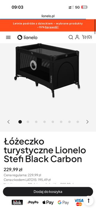 Lóżeczko turystyczne