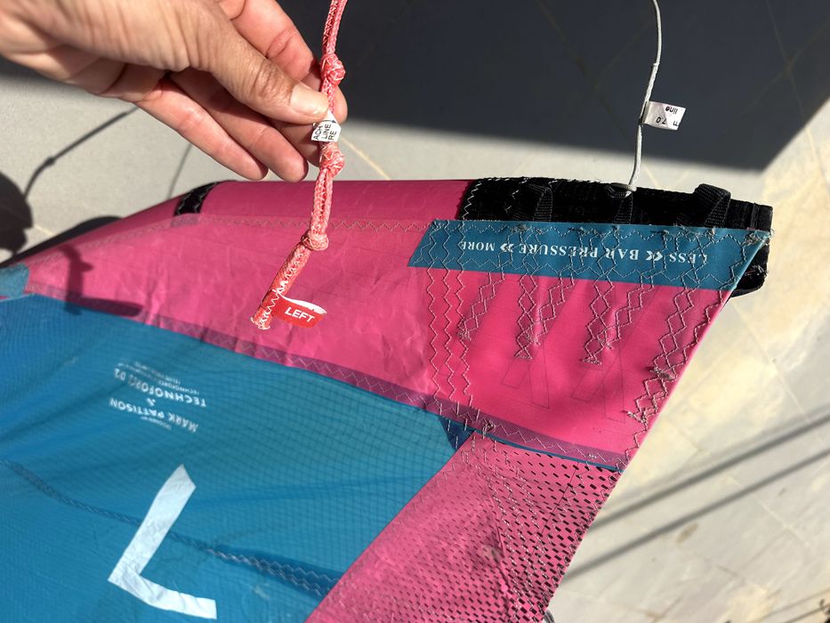 Kite Airush Lithium V14 7m – Estado Impecável – Apenas 5 Utilizações