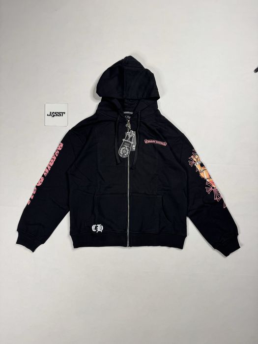 Худи зип Chrome Hearts | Кофта Хром хартс