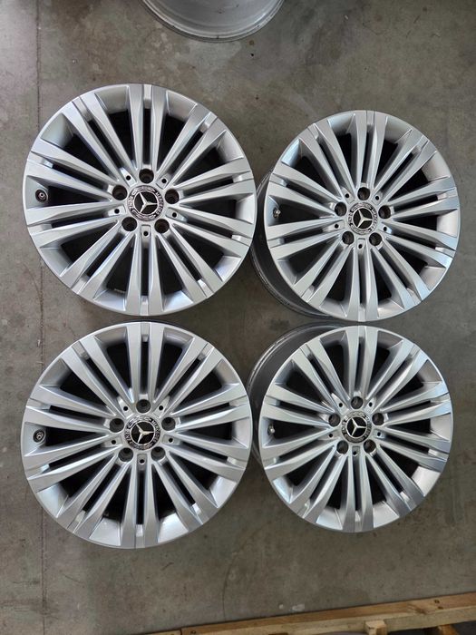 Alufelgi 17" Mercedes E-klasa C-klasa w212 w213 w204 w205 w206 CLK W209 A-klasa w176 w177 B-klasa w246 w247  CLA w117 w118 Glc Gla Glb Vito w447 w639