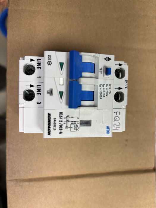 Zabezpieczenie AFDD Schrack B16/2/003-A