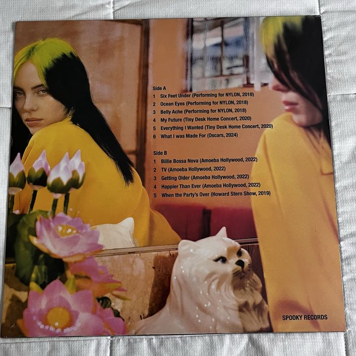 Billie Eilish - Acoustic Album LP Grey Marbled Vinyl 2024