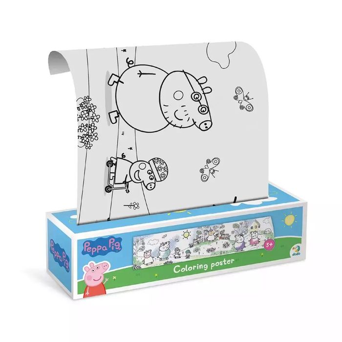 Kolorowanka na rolce. Świnka Peppa. Dodo. Nowy Produkt