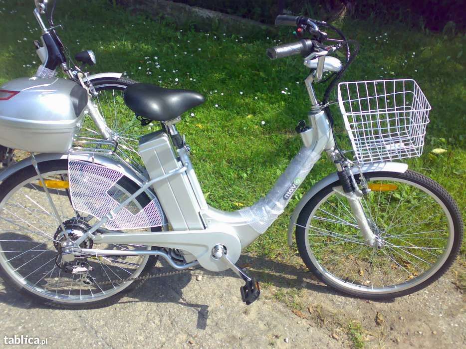 rower elektryczny Nowy z napędem aluminiowe felgi śląsk 36V 250W