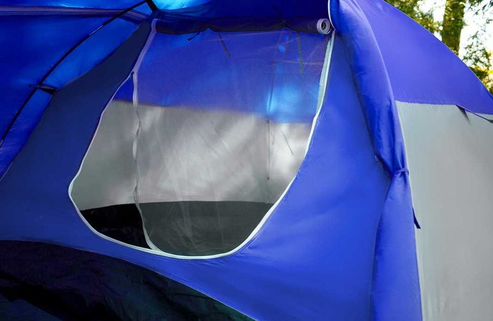 2w1 Mocny XXL Nowy Namiot Turystyczny Kempingowy Wodoodporny 3 osobowy