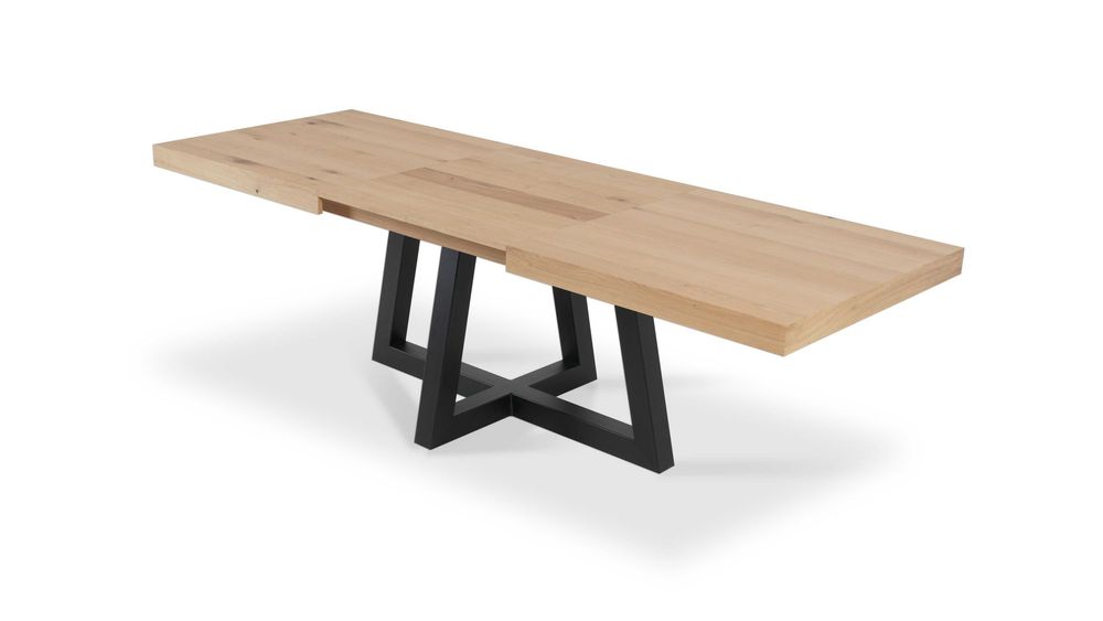 Stół IKON 200 x 90 cm rozkładany dąb nat dziki