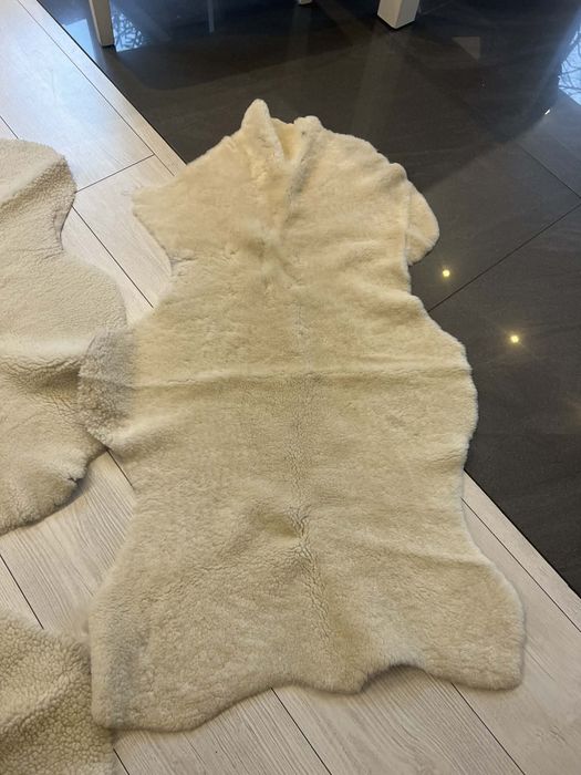 Skóry owcze naturalne 3 szt