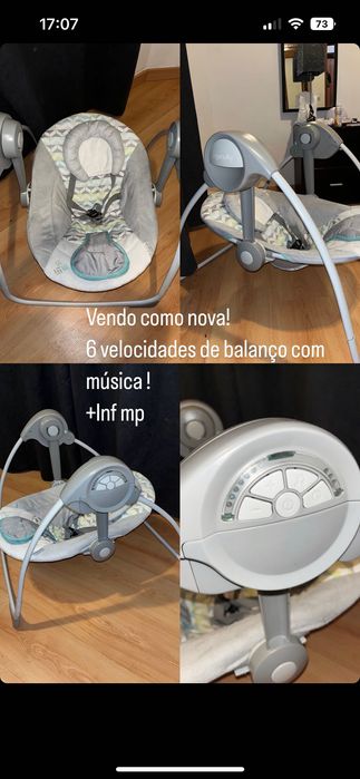 Espreguiçadeira de bebé