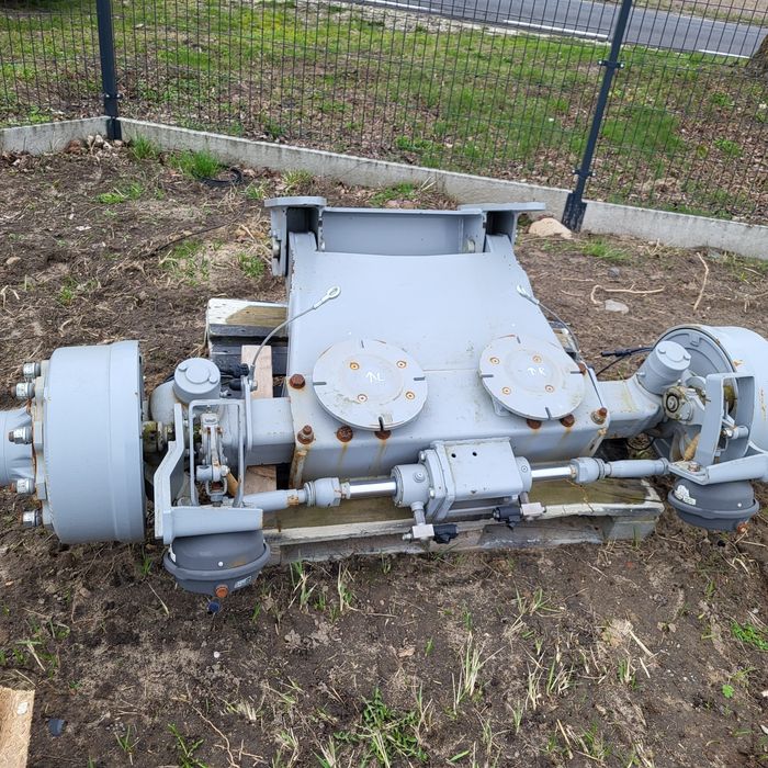 Oś skrętna hamowana BPW ADR nowa na poduszkach opryskiwacz rozsuwana