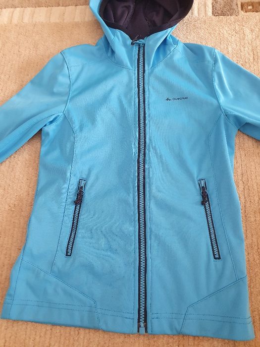 Kurtka softshell Quechua dla chłopca, dla dziewczynki 116/122
