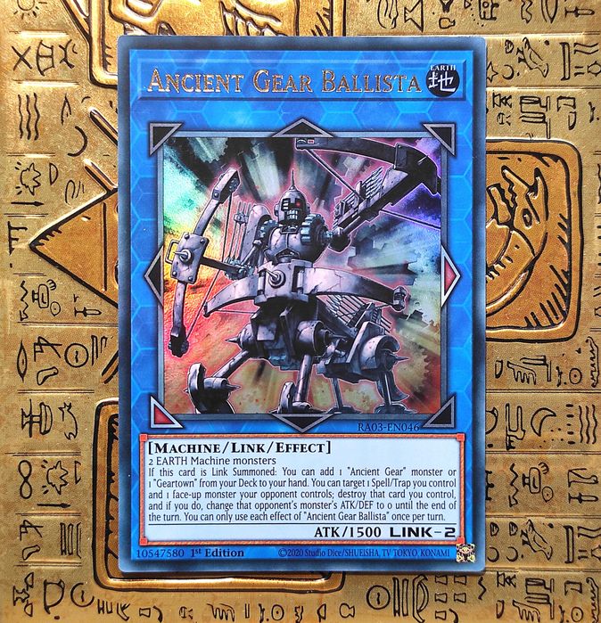 Ancient Gear Ballista Yugioh