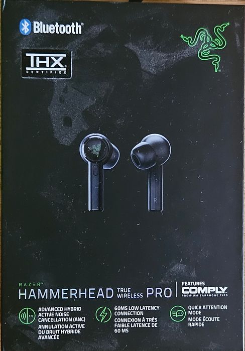 Беспроводные внутриканальные наушники Razer