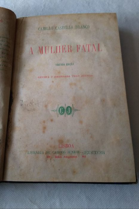 A Mulher Fatal (de: Camilo Castelo Branco)