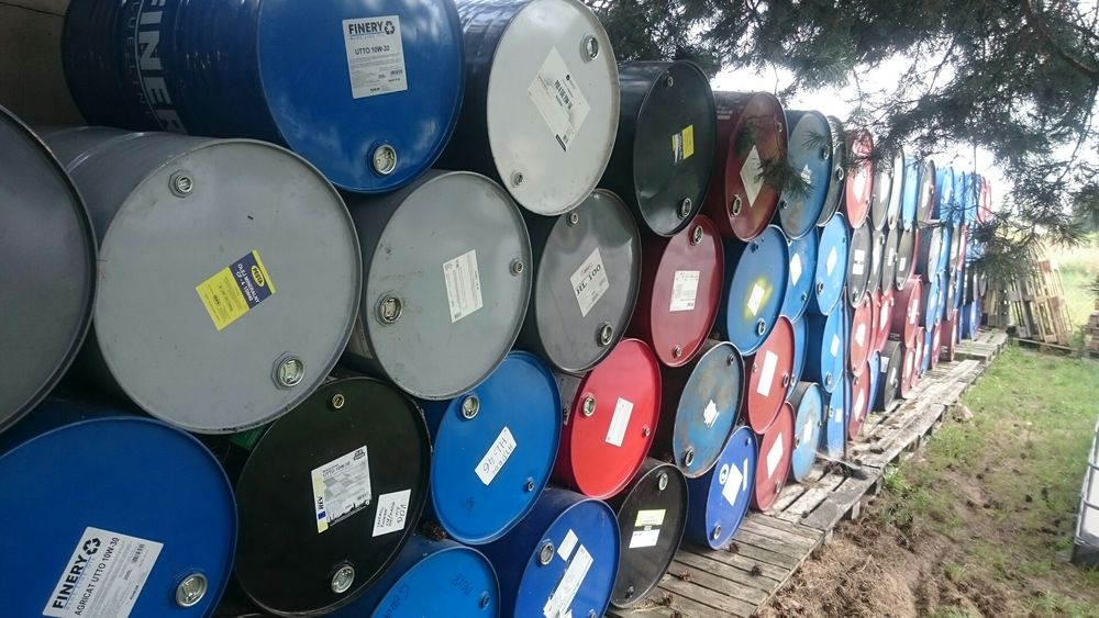 Beczki 200l po olejach