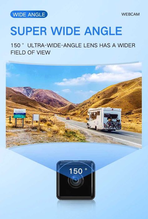 X6 WiFi міні-камера магніт Бездротова Smart Камера Нічна, Дистанційне