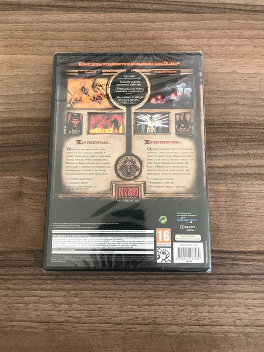 Nowa Diablo II 2 z rozszerzeniem, box PL folia