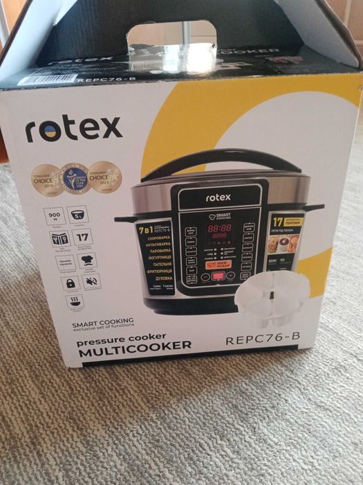 Мультиварка-скороварка Rotex