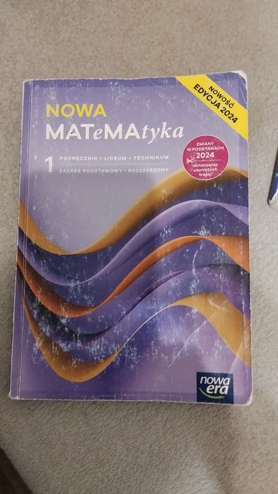 Podręcznik nowa matematyka 1