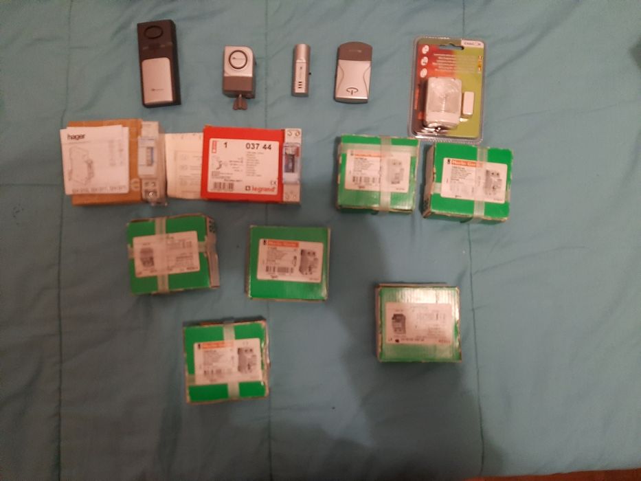 Sensores/ alarmes/ int.diferenciais