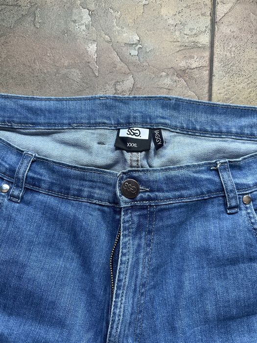 Spodnie SSG jeans / 3XL / baggy