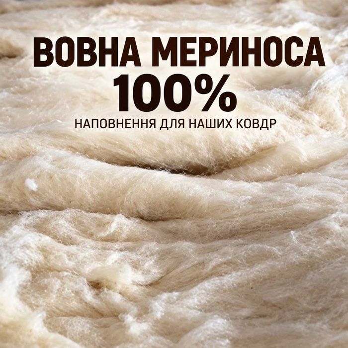 Одеяло зимнее евро размер 200 x 215 см дуже тепле зимове одіяло на овчині бкз домішок від виробника