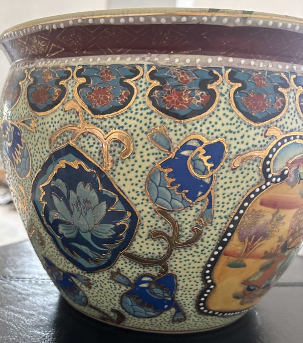 Vaso - arte chinesa clássico em perfeito estado