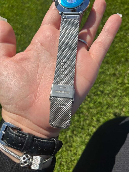 Relógio Prateado Hannah Martin