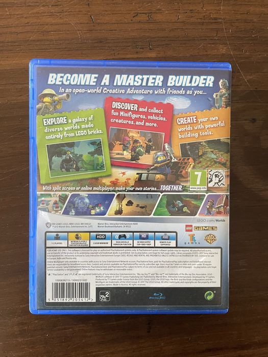 Jogo Lego Worlds para PS4