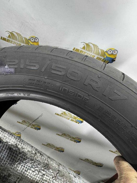*Шини Nokian 215/50R17. 2шт. Літо 2021р. (0745)