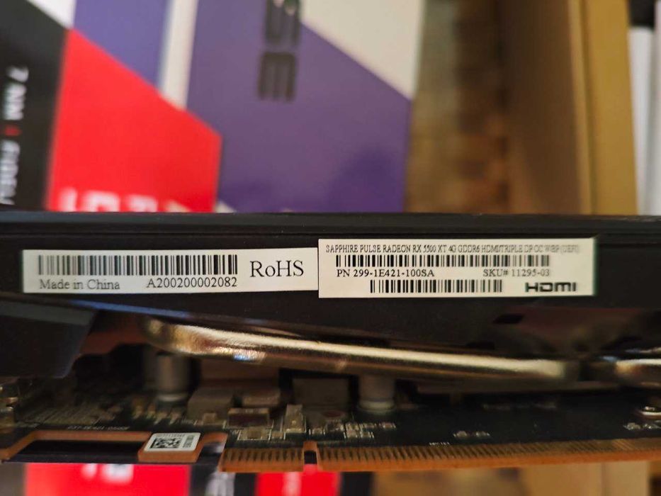 Відеокарта PULSE RX 5500 XT 4G GDDR6