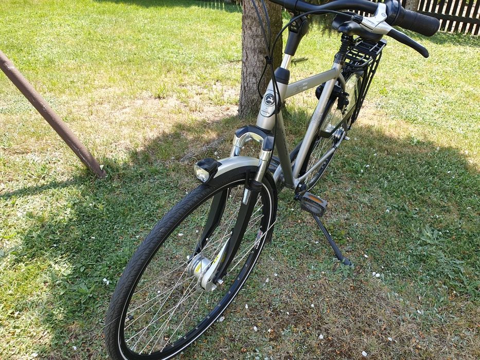 Gazelle Paris C7 + szary Matt rama 53cm rok 2024