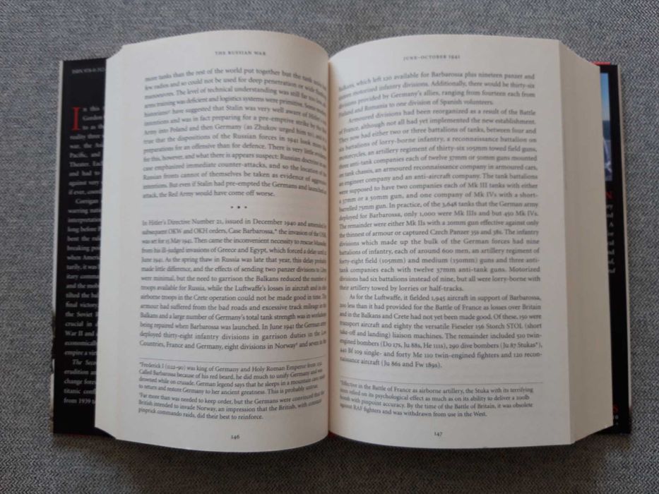 Livro "The Second World War - A military history" de Gordon Corrigan