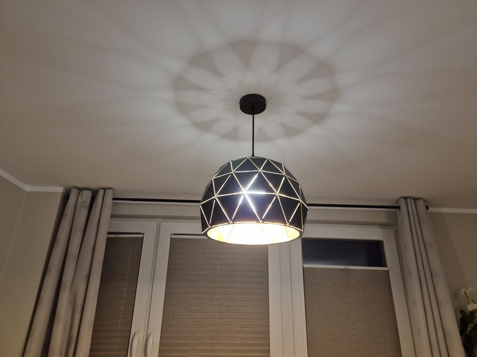 Lampa wisząca grafitowa