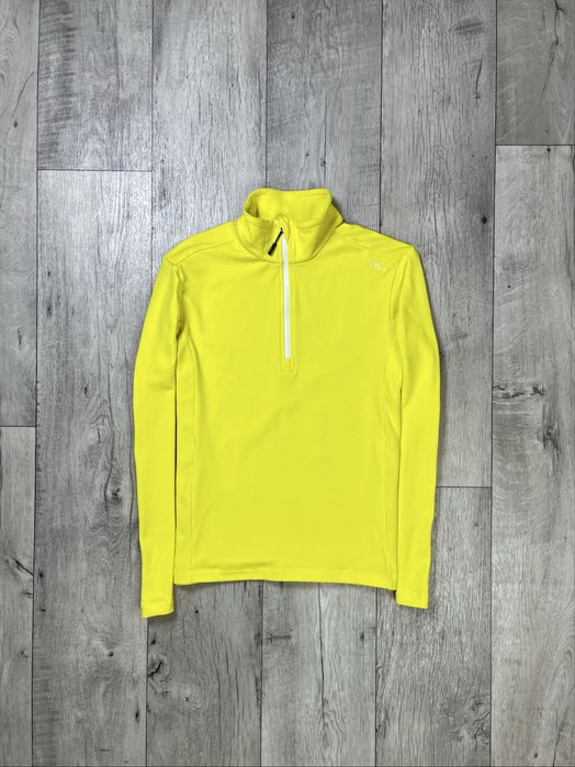 CMP кофта толстовка 48 М размер трекинговая на флисе желтая