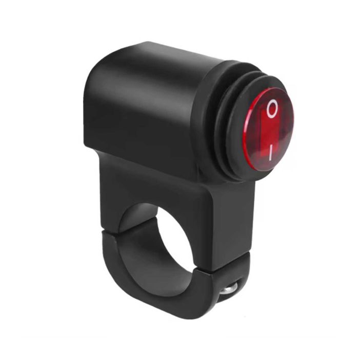 Interruptor moto 22 mm iluminado estanque