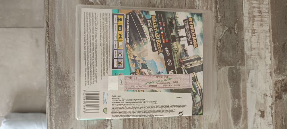 Jogo PS3 Dirt3 videojogo