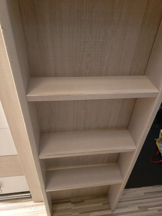Sprzedam łóżko piętrowe z szafą 90x200